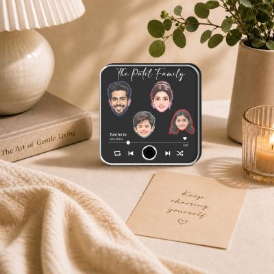 Personalized Family Theme Musical Fridge Magnet